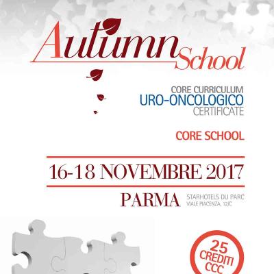 Autumn School 2017 - Core Curriculum Uro-Oncologico Certificate