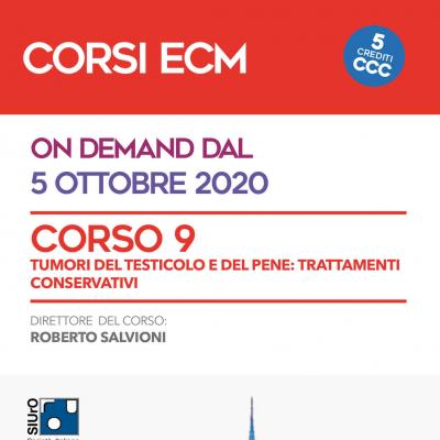 Corso ECM 9 - Tumori del testicolo e del pene: trattamenti conservativi