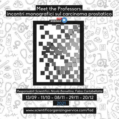 Meet the Professors: incontri monografici sul carcinoma prostatico