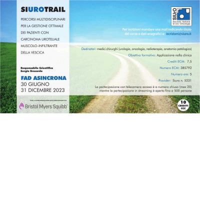 SIUrOTrail - Percorsi multidisciplinari per la gestione ottimale dei pazienti con carcinoma uroteliale muscolo-infiltrante della vescica